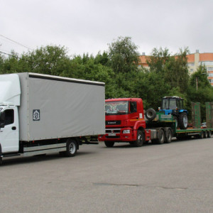 Владимирская область отправила в ДНР коммунальную технику и спортинвентарь