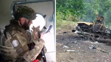 Владимирские бойцы показали видео операции по зачистке украинской ДРГ под Белгородом