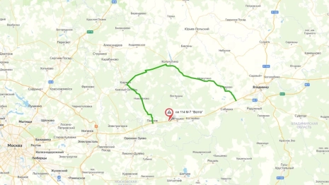 Во Владимирской области движение на федеральной трассе остановят из-за строительства М-12