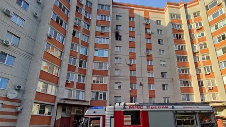 Среди эвакуированных из горящей 9-этажки во Владимире оказалось четверо детей