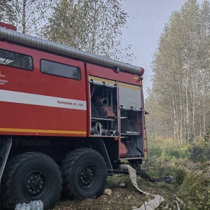 В Гусь-Хрустальном обнаружили очаг тления торфяников