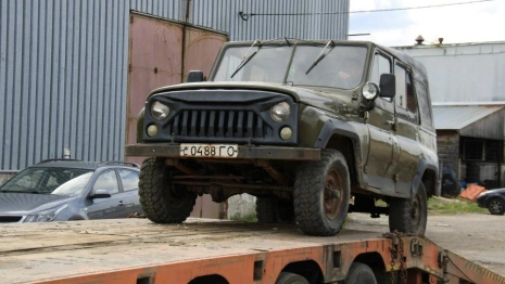 Из Владимирской области в зону СВО отправили внедорожник и стройматериалы