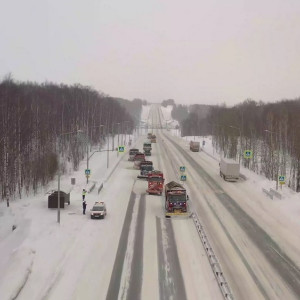 Дорожников перевели на усиленный режим работы из-за снегопадов во Владимирской области