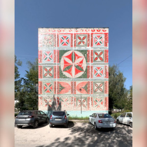 В Судогде обнаружили дом с «лоскутной» мозаикой