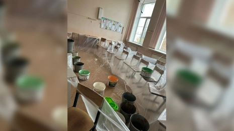 Появились фото из затопленной школы №1 во Владимире