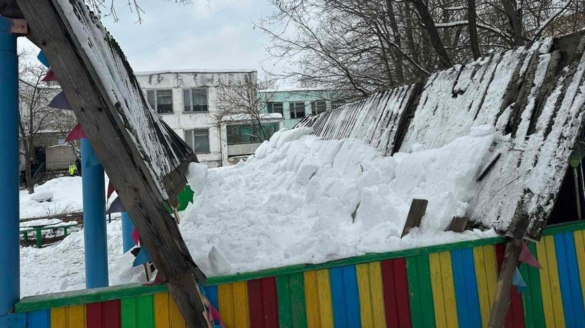 день снега в детском саду