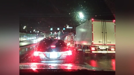 Фуры устремились на Пекинку после закрытия Южного объезда Владимира