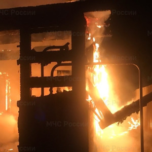 В селе под Суздалем огонь уничтожил частный дом