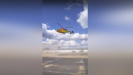 В Ковров на вертолете привезли пациента из Москвы 