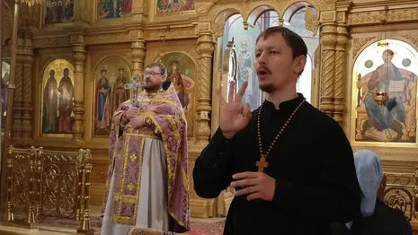Во Владимире состоялась литургия с сурдопереводом