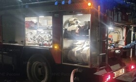 В Камешково при пожаре эвакуировали 4 человека