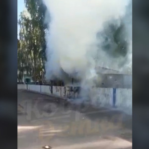 Во Владимирской области сгорел каток