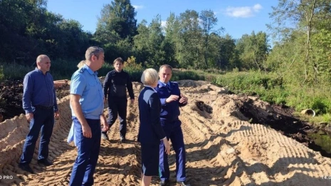 В Карабаново добились ремонта канализации, загрязняющей реку Серая