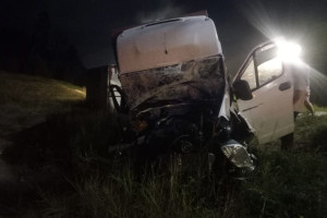 Два большегруза столкнулись на М-7 в Петушинском районе: есть пострадавшие