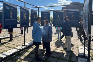 Интерактивная выставка «Про Героев» приехала в Камешково

