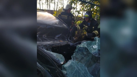 Во Владимирской области «Лада» улетела в кювет после ДТП