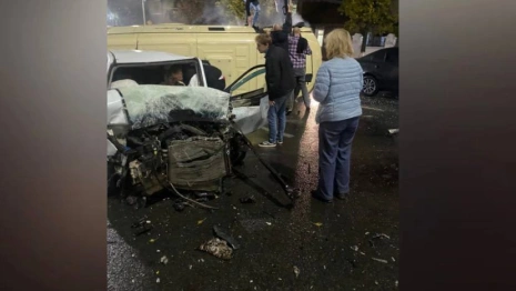 Инкассаторская машина перевернулась после ДТП во Владимире