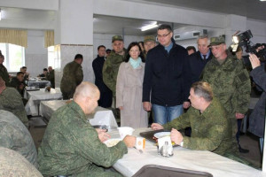 Появились фото учебной части для попавших под мобилизацию во Владимирской области