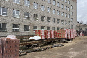 В Собинке отстал от графика капремонт районной больницы