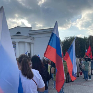 Во Владимире состоялся митинг в честь присоединенных территорий Донбасса