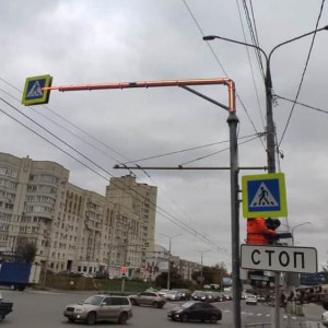 Во Владимире установили новый светофор