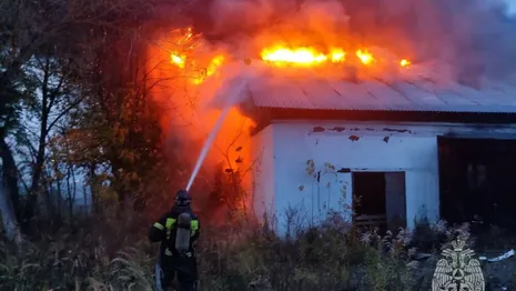 Пекинку во Владимире затянуло дымом из-за пожара