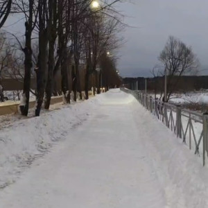 В Киржаче на плотине через реку Вахчилка оборудовали пешеходную зону