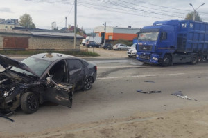 В ДТП с двумя иномарками под Суздалем пострадал 7-летний ребенок