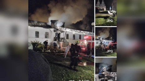 Очевидцы: в Суздале загорелся женский монастырь