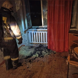 Во Владимирской области на пожаре эвакуировали 1 ребенка и 3 взрослых