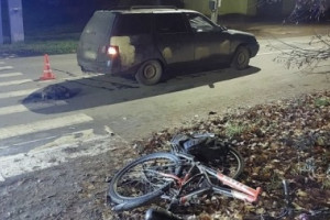 В Коврове велосипедист попал в больницу после ДТП с легковушкой