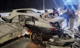 В ДТП из-за непогоды на М-12 пострадала женщина