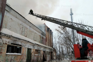 В Вязниках бывший дом культуры сгорел дотла