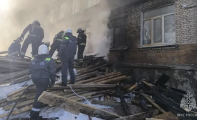 Во Владимире загорелась закрытая на ремонт школа №8