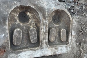 В Киржаче нашли керамический туалет конца 19 века