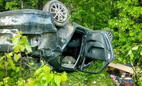 Во Владимирской области Volkswagen вылетел с трассы М-7: есть жертвы