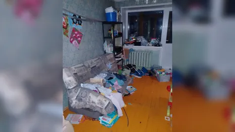 Во Владимире оставшиеся одни в квартире дети устроили погром