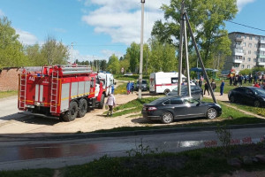 Экстренные службы съехались в микрорайон Владимира