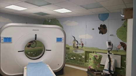 В ОДКБ Владимира поставили сверхмощный томограф