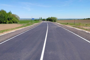 Во Владимирской области сделали дорогу к затерянному в полях селу