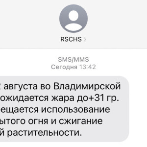 МЧС предупредило владимирцев о жаре до +31 градуса