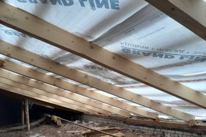 В Кольчугино починили рухнувшую крышу трехэтажного дома