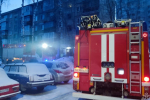 Во Владимире из горящего дома спасли двоих детей