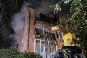 Во Владимире при пожаре на улице Усти-на-Лабе пострадал 43-летний мужчина