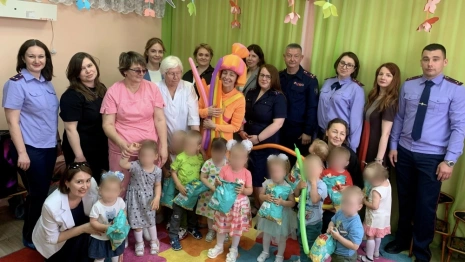 Следователи провели детский праздник для воспитанников дома малютки в Муроме