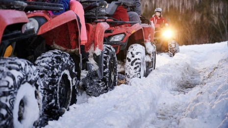 В Суздале у любителя пьяной езды отобрали снегоход