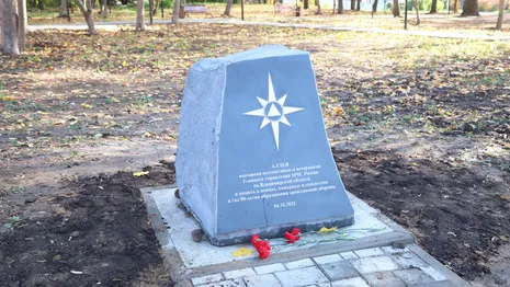 Во Владимире открыли стелу и кедровую аллею в честь 90-летия гражданской обороны