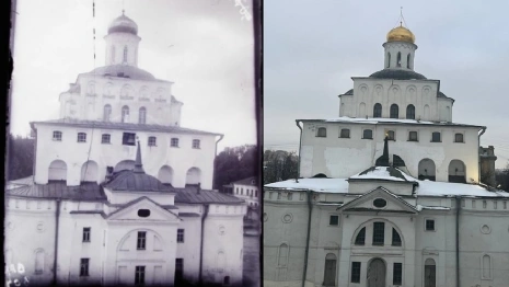 Назад в прошлое. Как за столетие изменились Золотые ворота во Владимире?