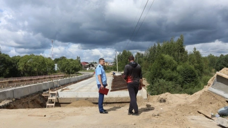 В Киржаче подрядчик сорвал сроки ремонта моста за 86 млн рублей