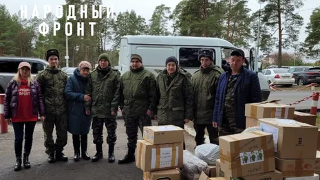 Владимирским мобилизованным привезли генератор и тепловую пушку в нижегородскую учебку